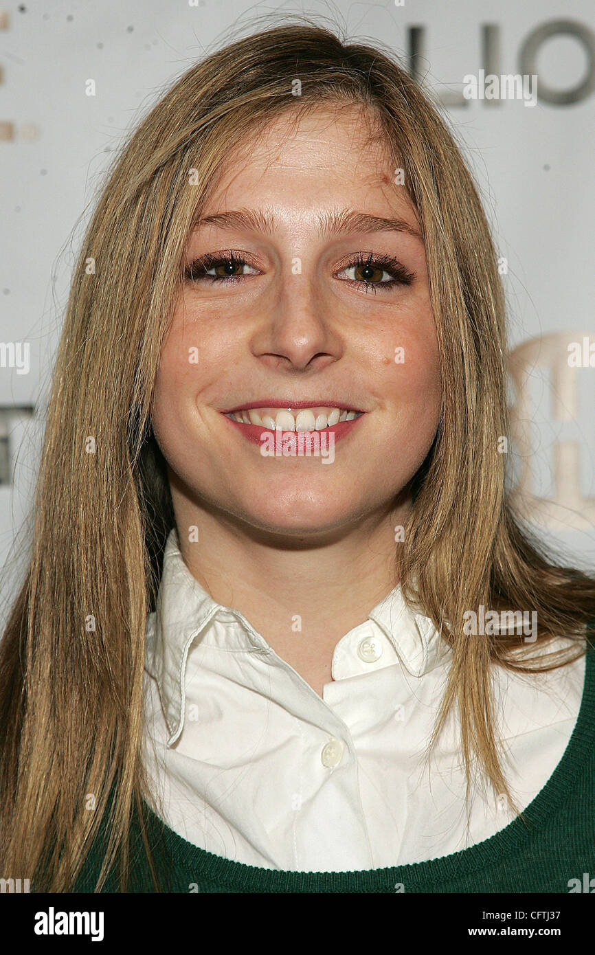 © 2006 Jerome Ware/Zuma statt Presse U.a. SHOSHANNA STERN während Ankünfte in der Showtime und Lionsgate vor Golden Globes Feier im Sunset Tower Hotel in West Hollywood, Kalifornien.  Samstag, 14. Januar 2006 Sunset Tower Hotel West Hollywood, CA Stockfoto