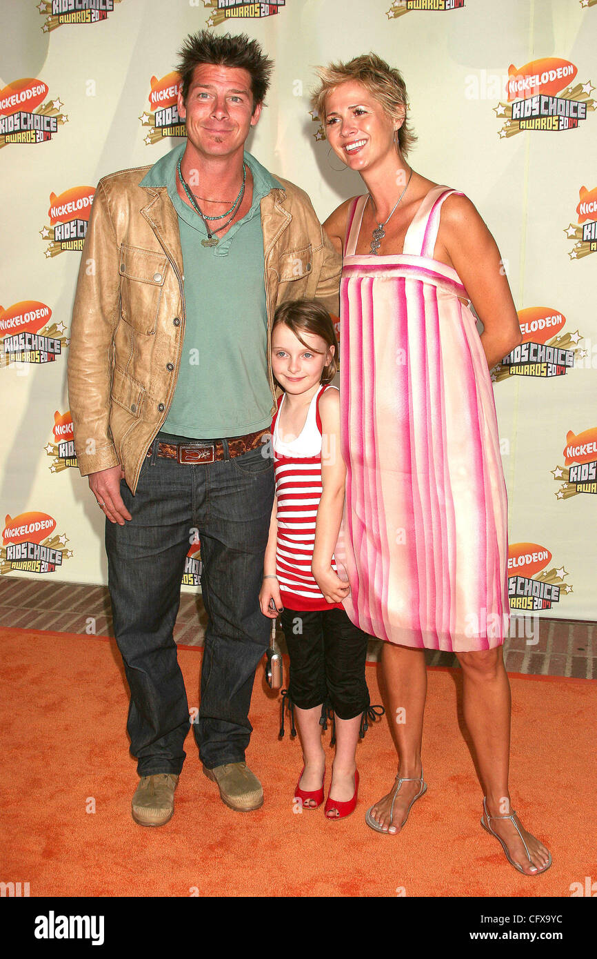 31. März 2007; Los Angeles, Kalifornien, USA; TY PENNINGTON und Familie