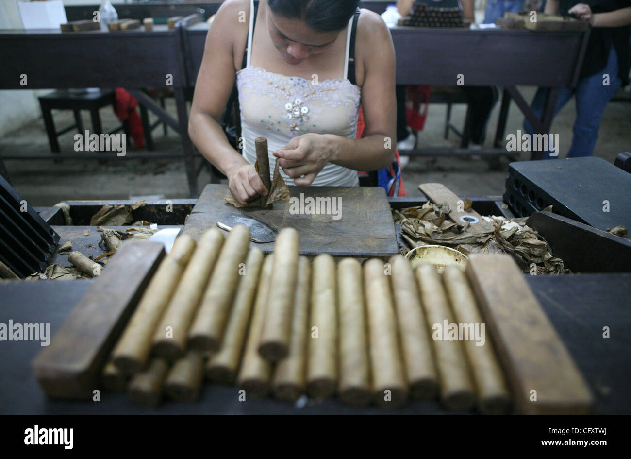 27. April 2007 - Esteli, Nicaragua - Esteli die zweitgrößte Stadt im Norden des Landes (nach Matagalpa), gelegen in der Gemeinde von Esteli in Esteli-Abteilung. Es liegt an der Panamericana 150 km nördlich von Managua. In dieser Region lebenden Menschen kommen in Esteli, Versorgungsmaterialien zu kaufen Stockfoto
