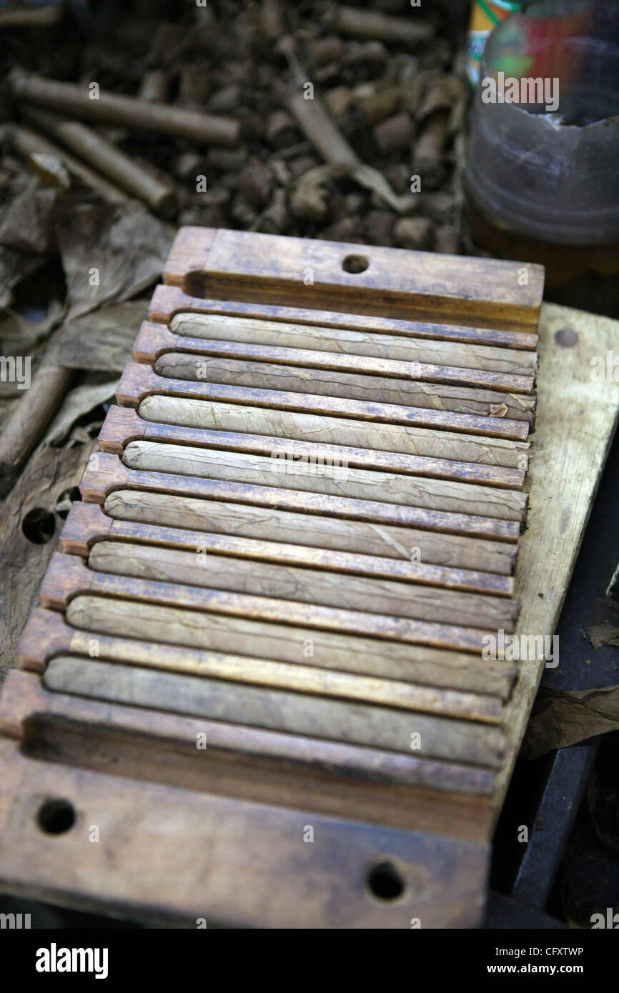 27. April 2007 - Esteli, Nicaragua - Esteli die zweitgrößte Stadt im Norden des Landes (nach Matagalpa), gelegen in der Gemeinde von Esteli in Esteli-Abteilung. Es liegt an der Panamericana 150 km nördlich von Managua. In dieser Region lebenden Menschen kommen in Esteli, Versorgungsmaterialien zu kaufen Stockfoto