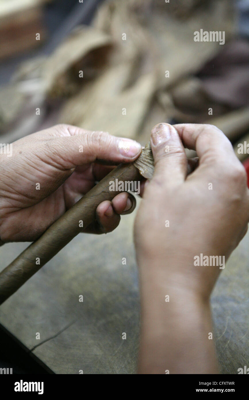 27. April 2007 - Esteli, Nicaragua - Esteli die zweitgrößte Stadt im Norden des Landes (nach Matagalpa), gelegen in der Gemeinde von Esteli in Esteli-Abteilung. Es liegt an der Panamericana 150 km nördlich von Managua. In dieser Region lebenden Menschen kommen in Esteli, Versorgungsmaterialien zu kaufen Stockfoto