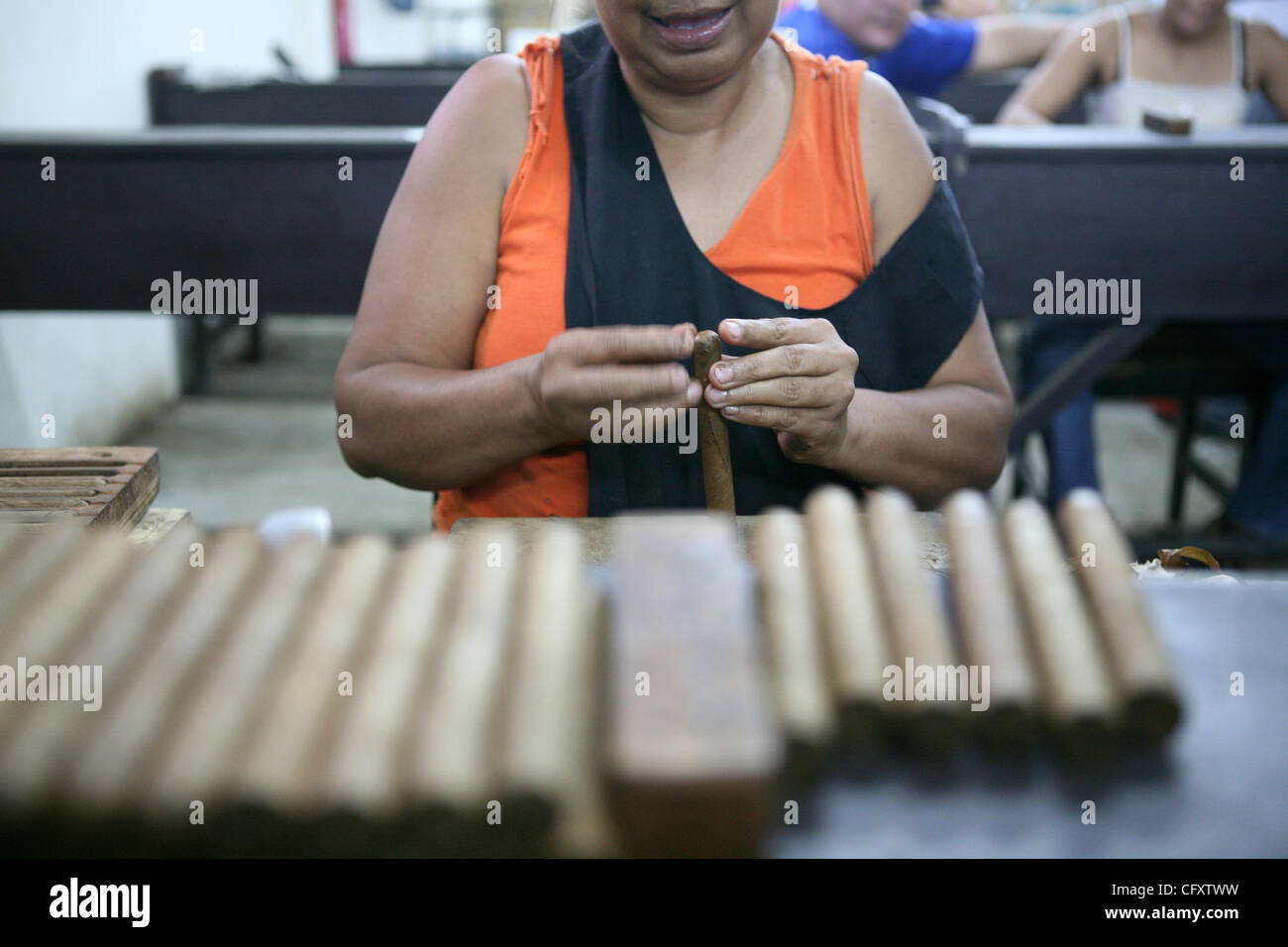 27. April 2007 - Esteli, Nicaragua - Esteli die zweitgrößte Stadt im Norden des Landes (nach Matagalpa), gelegen in der Gemeinde von Esteli in Esteli-Abteilung. Es liegt an der Panamericana 150 km nördlich von Managua. In dieser Region lebenden Menschen kommen in Esteli, Versorgungsmaterialien zu kaufen Stockfoto
