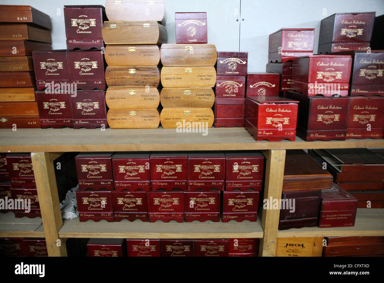 27. April 2007 - Esteli, Nicaragua - Esteli die zweitgrößte Stadt im Norden des Landes (nach Matagalpa), gelegen in der Gemeinde von Esteli in Esteli-Abteilung. Es liegt an der Panamericana 150 km nördlich von Managua. In dieser Region lebenden Menschen kommen in Esteli, Versorgungsmaterialien zu kaufen Stockfoto