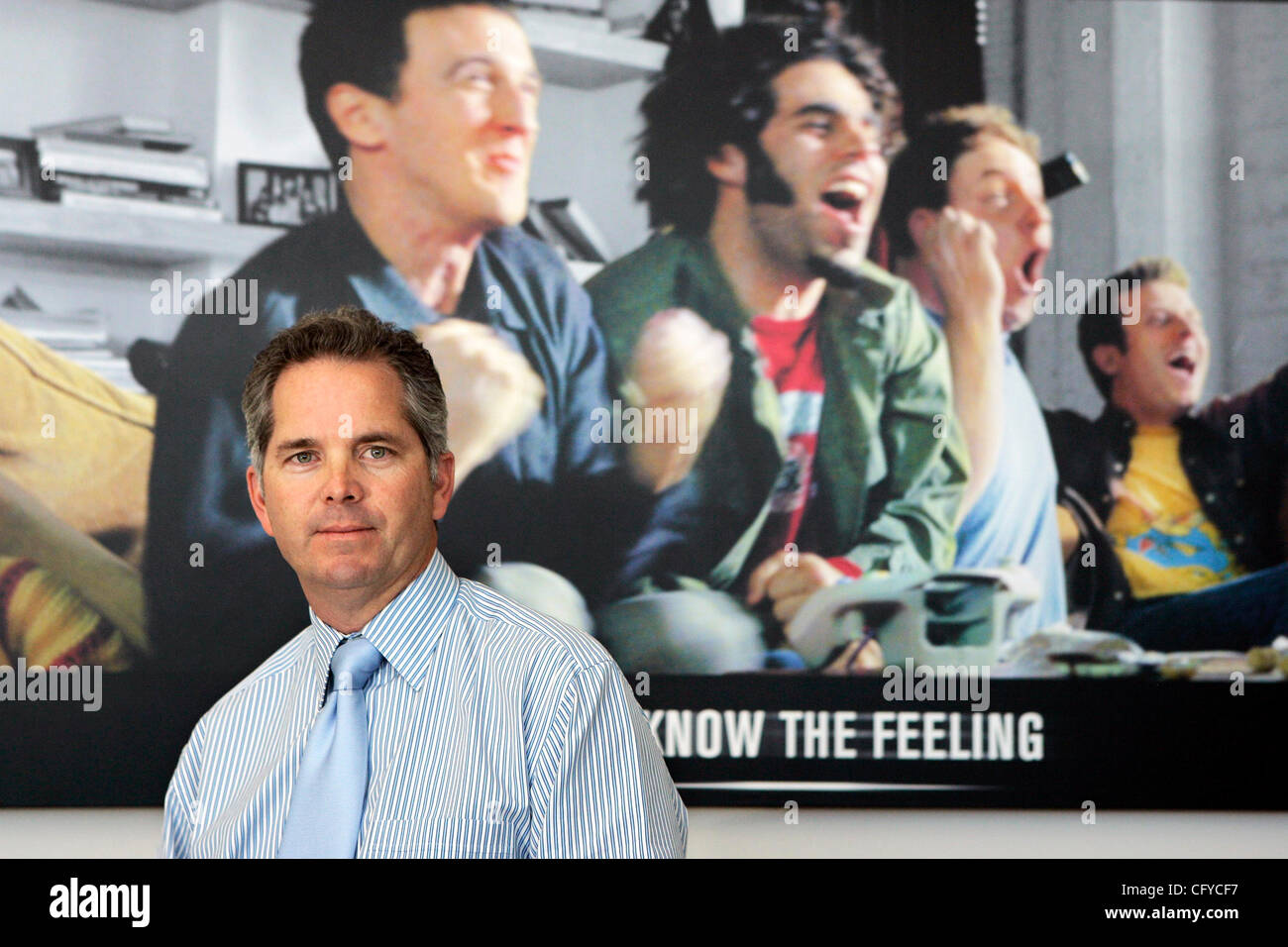 Randy Freer hat seit 2001 Chief Operating Officer von Fox Sports Networks und trat FSN als Executive Vice President, Aufsicht über die Geschäftsentwicklung im Jahr 1997. Vor kurzem wurde er Präsident von Fox nationalen Sport Kabelnetze. Er begab sich Fox von Syndicator aktive Unterhaltung und verbrachte die Stockfoto