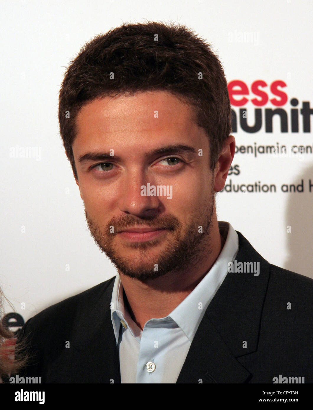 31. Mai 2007 gehalten - Beverly Hills, CA, USA - TOPHER GRACE Ankunft bei der 9. jährliche Tribut zu den menschlichen Geist Awards Gala im Beverly Hills Hotel. (Kredit-Bild: © Camilla Zenz/ZUMA Press) Stockfoto