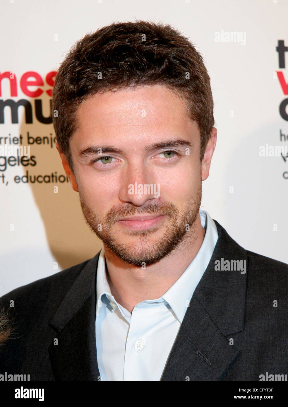 31. Mai 2007 gehalten - Beverly Hills, CA, USA - TOPHER GRACE Ankunft bei der 9. jährliche Tribut zu den menschlichen Geist Awards Gala im Beverly Hills Hotel. (Kredit-Bild: © Camilla Zenz/ZUMA Press) Stockfoto