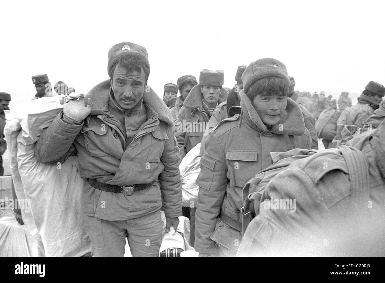 12. Juli 2007 - Kabul, Afghanistan - The sowjetischer Krieg in Afghanistan war ein neun-Jahr (1979-1988) in Konflikt mit sowjetische Truppen Unterstützung Afghanistans marxistischen Menschen demokratische Partei von Afghanistan (PDPA) Regierung gegen die Aufständischen Mudschaheddin, die kämpften, um die kommunistische Herrschaft zu stürzen. Stockfoto