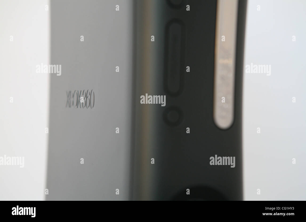 17. August 2007 - Sydney, New South Wales, Australien - Microsoft hat heute bekannt gegeben, dass die "Elite" Version der Xbox 360 Konsole australischen Geschäften am 30. August getroffen wird. Catering für die High-End-AV-Enthusiasten, das neue Modellsport ein glänzend schwarz ähnlich wie die PlayStation 3 zu beenden und ist ausgestattet w Stockfoto