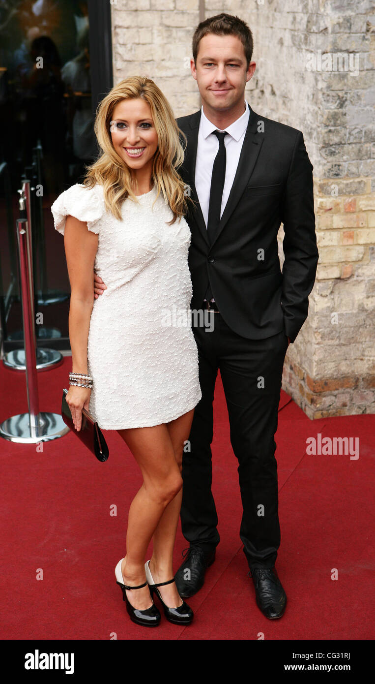 Kate Walsh und Philip Taylor Teilnahme an The National Lottery Awards 2010, Roundhouse, London, England - 04.09.10 Stockfoto