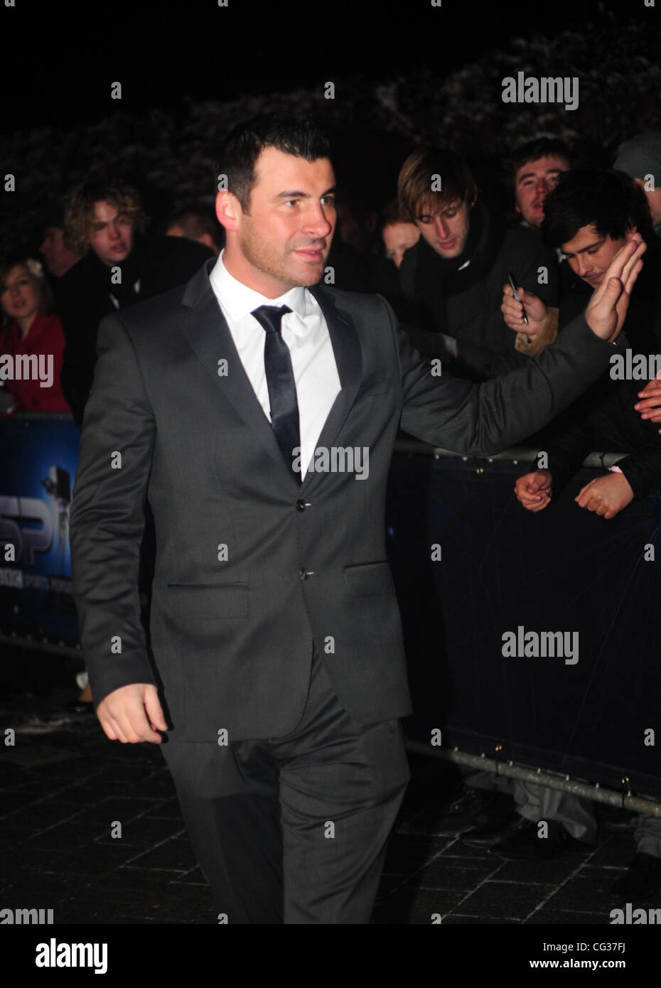 Joe Calzaghe BBC Sports Personality of The Year 2010 - Ankünfte Birmingham, England - 19.12.10. Stockfoto