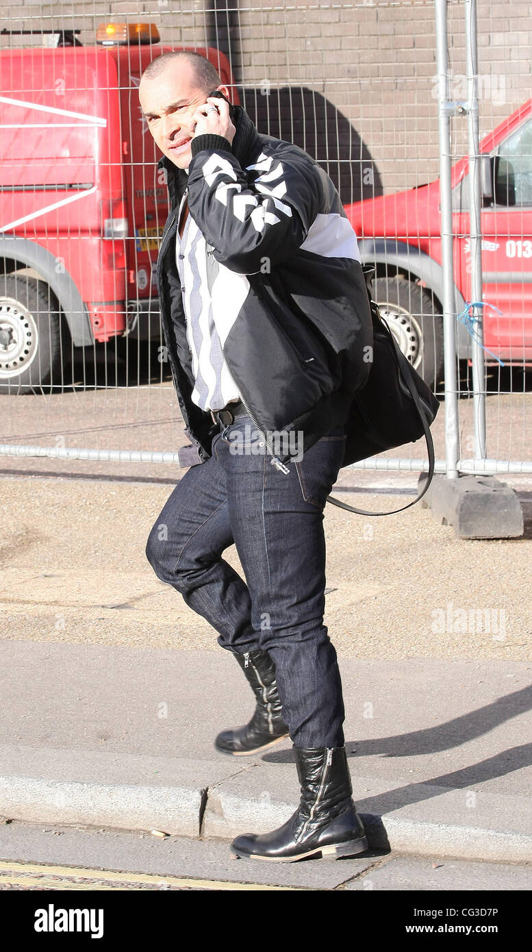 Louie Spence außerhalb der ITV Studios London, England 05.01.11