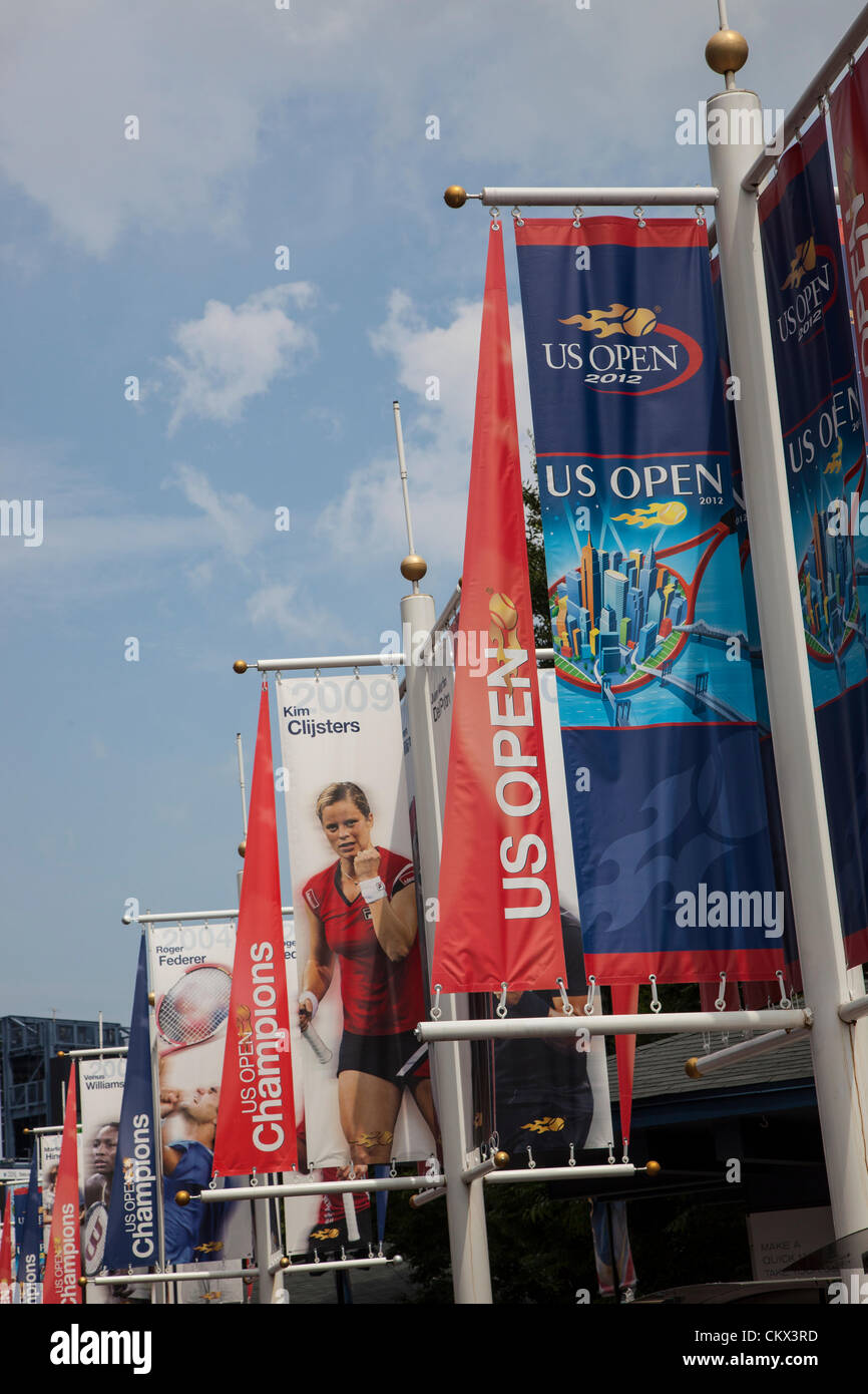 USTA BILLIE JEAN KING NATIONAL TENNIS CENTER, Flushing Meadows, New York, USA. 2012-US Open Tennis Stockfoto