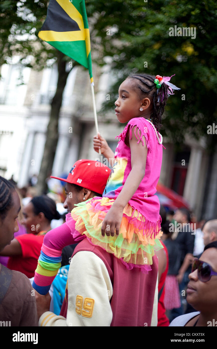 26. August 2012. Kindertag in Notting Hill Karneval 2012 Stockfoto