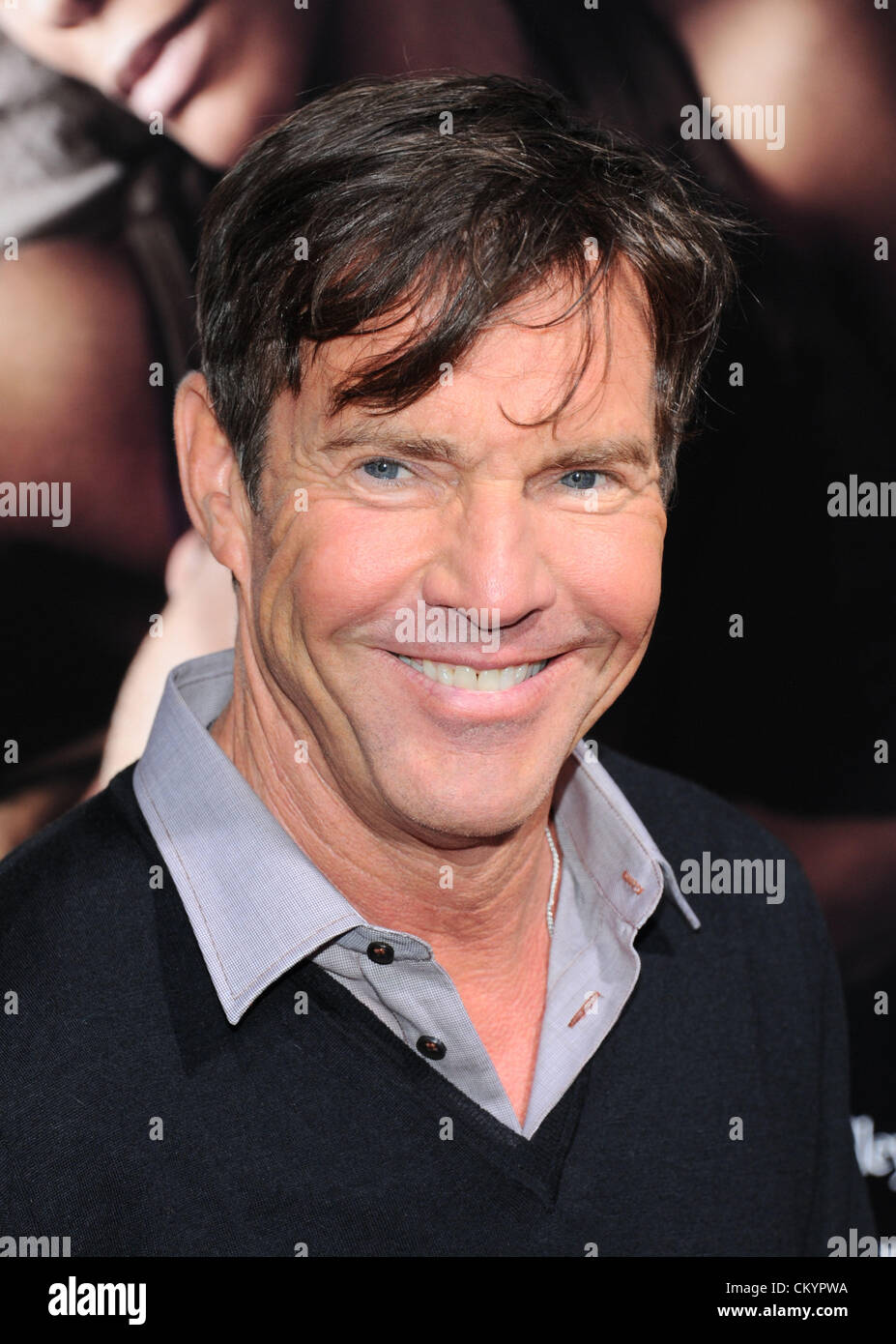 Los Angeles, USA. 4. September 2012. Dennis Quaid in "The Words" Filmpremiere, Los Angeles, USA Stockfoto