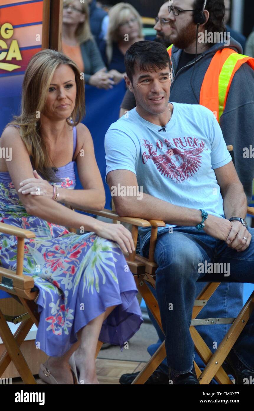 New York, UK. 10. September 2012. Ryan Sutter, Tristan Sutter bei Talk show Auftritt für GOOD MORNING AMERICA (GMA) Promi-Schnappschüsse, New York, NY 10. September 2012. Foto von: Derek Sturm/Everett Collection/Alamy Live-Nachrichten Stockfoto