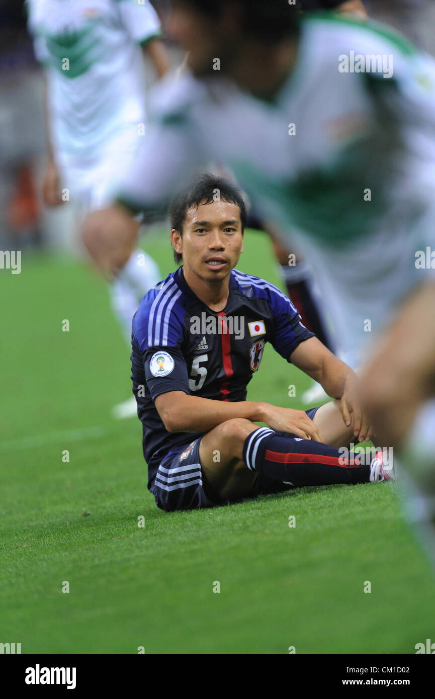 Yuto Nagatomo (JPN), 11. September 2012 - Fußball / Fußball: 2014 FIFA World Cup asiatische Qualifikation Finalrunde Gruppe B-Match zwischen Japan Irak 1: 0 in Saitama Stadium 2002 in Saitama, Japan. (Foto von Takahisa Hirano/AFLO) Stockfoto