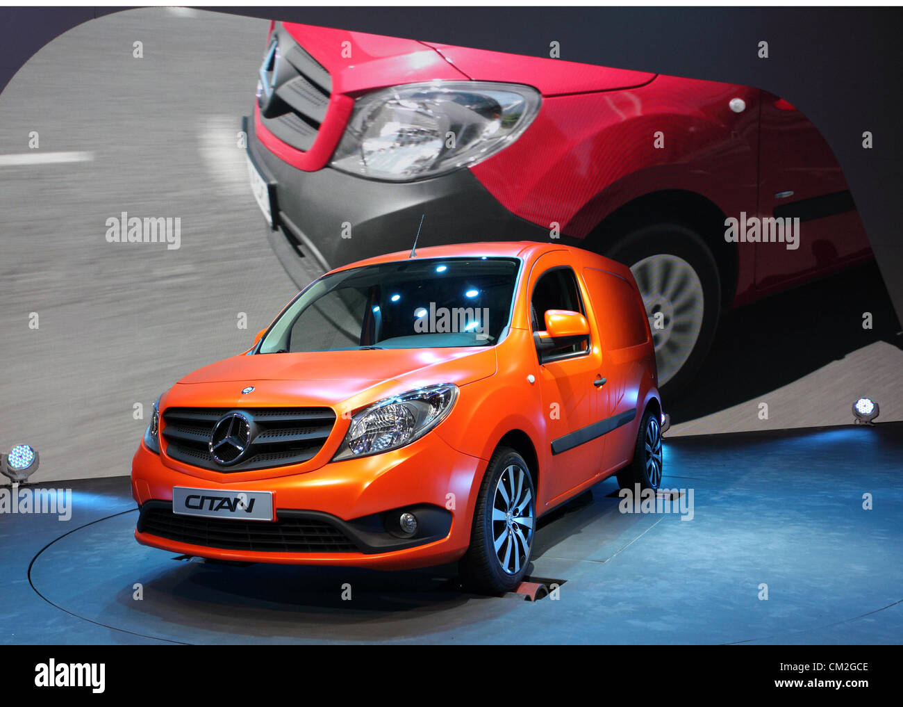 Neue Mercedes-Benz Citan auf der Internationalen Automobilausstellung für Nutzfahrzeuge Stockfoto