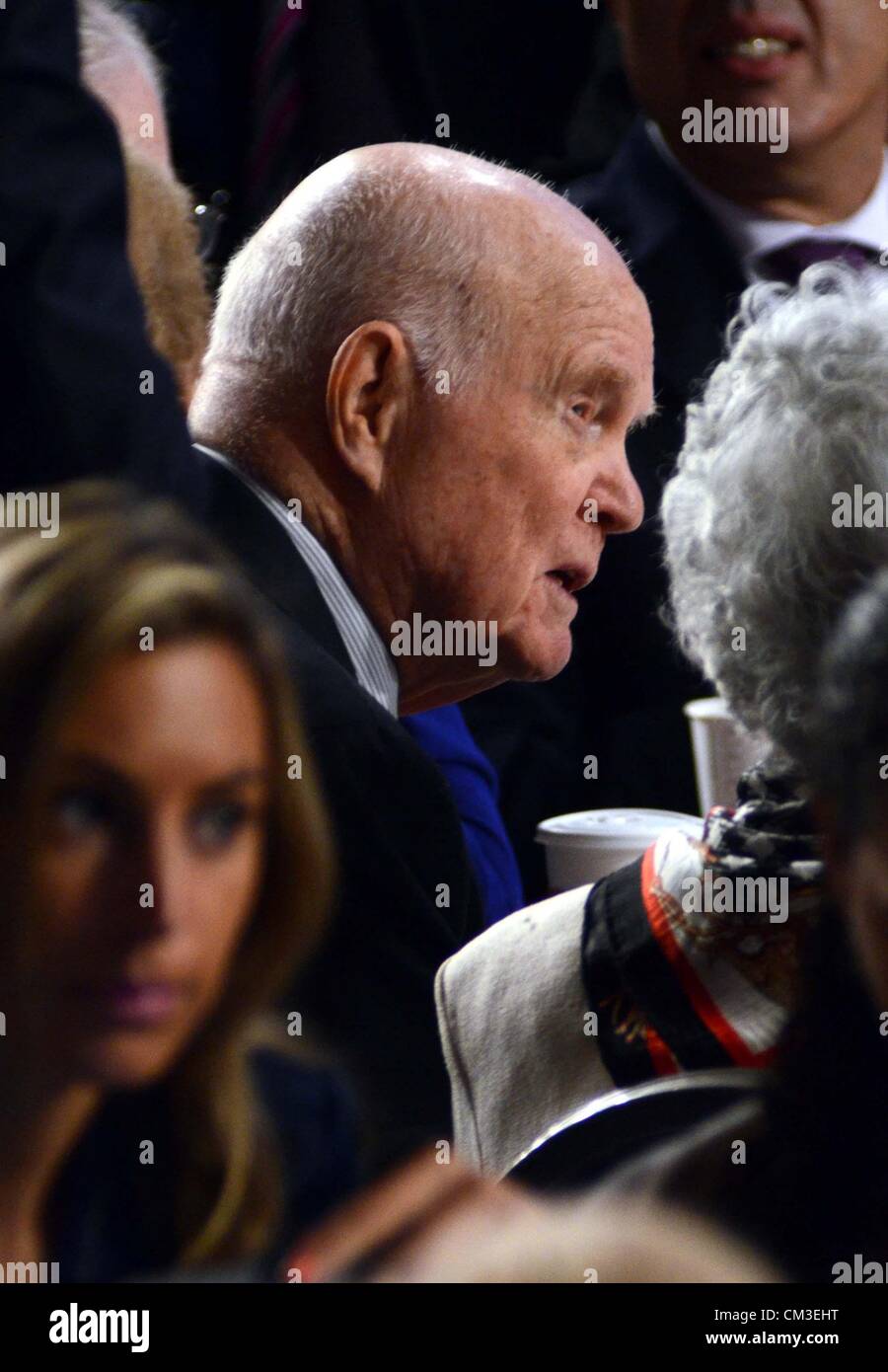 John Glenn in Anwesenheit Clinton Global Initiative Annual Meeting - di-Sheraton-Hotel New York NY Foto-25. September 2012 Stockfoto