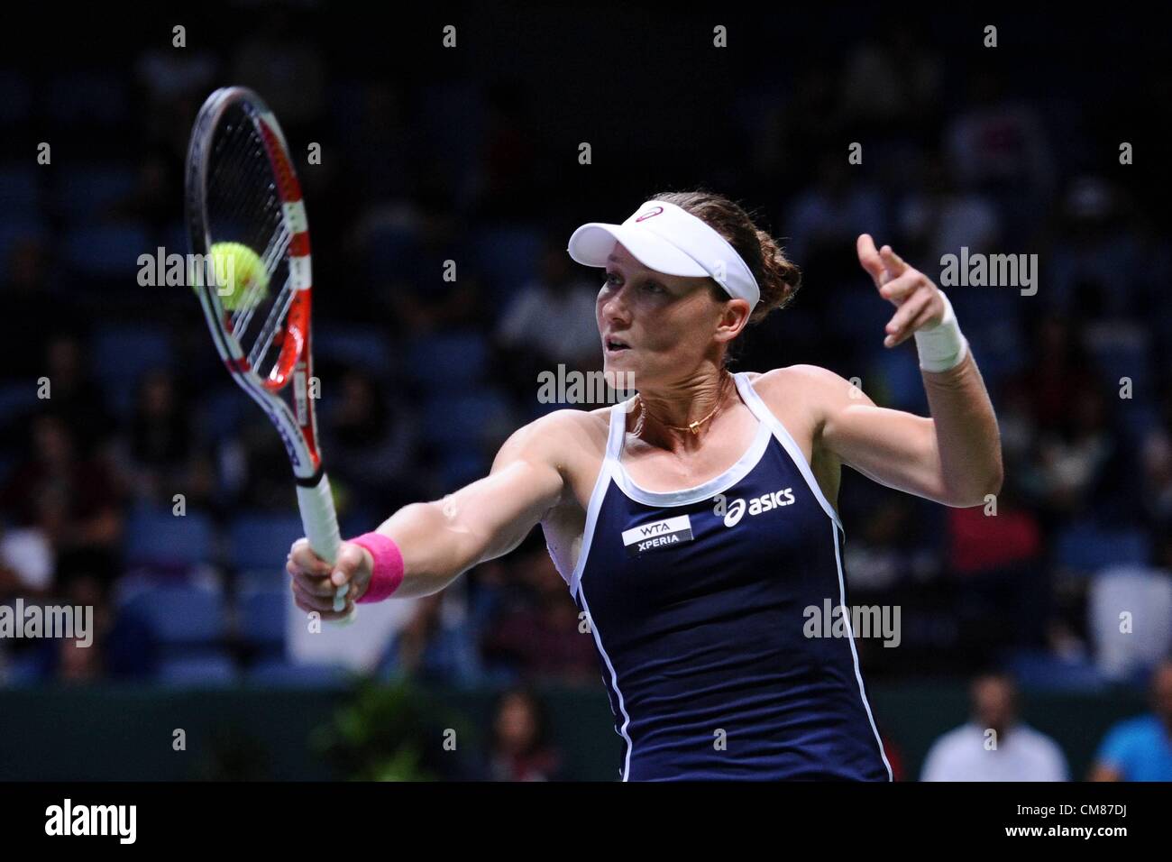 25.10.2012 Istanbul, Türkei, WTA Damen Tennis Championships Istanbul Türkei Samantha Stosur Aus Stockfoto