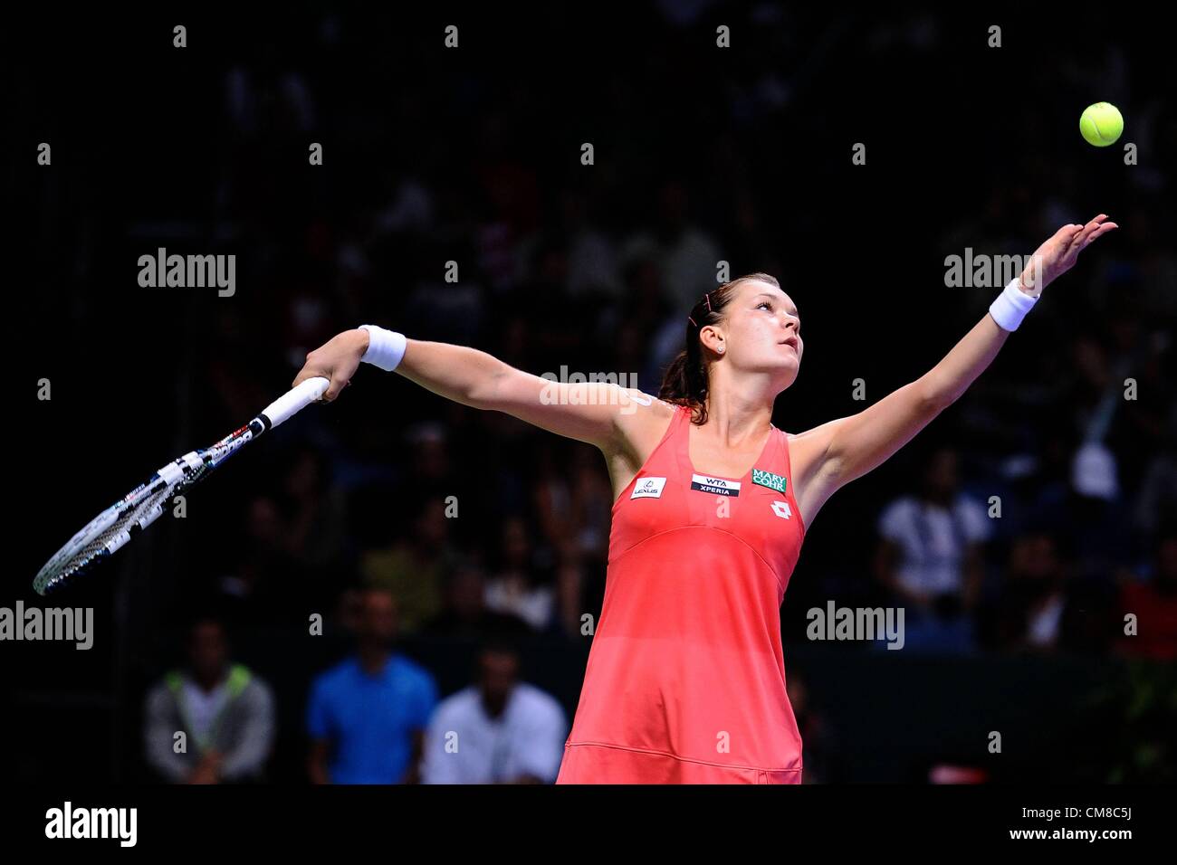 26.10.2012 Istanbul, Türkei.   Agnieska Radwanska POL Tennis Masters WTA Tennis Frauen Istanbul 26 10 2012 Stockfoto