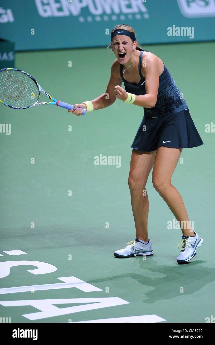 26.10.2012 Istanbul, Türkei.   Victoria Azarenka BLR Tennis Masters WTA Tennis Frauen Istanbul 26 10 2012 Stockfoto