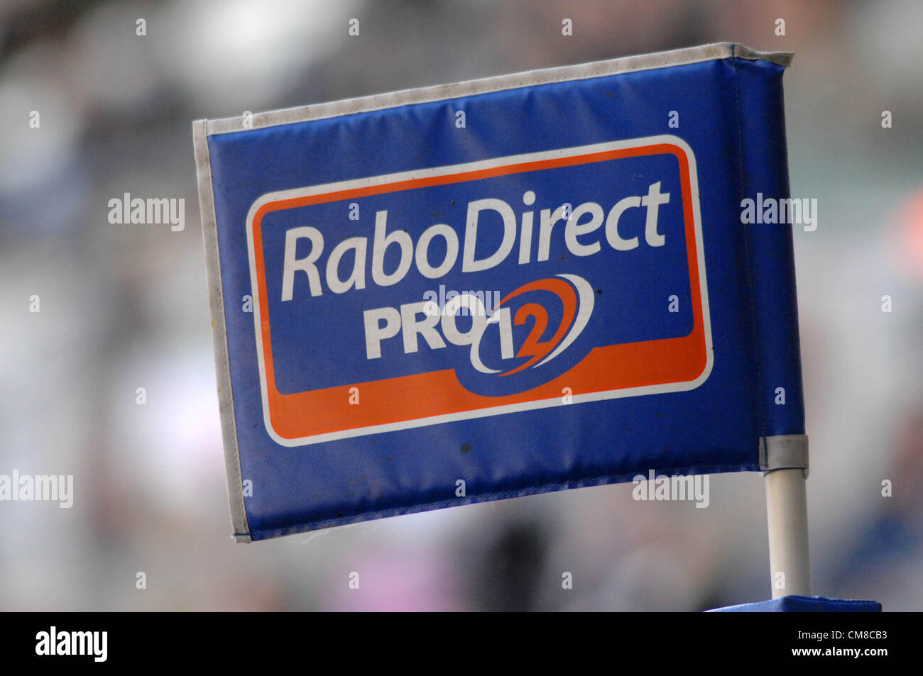 27. Oktober 2012 - RaboDirect Pro 12 - Fischadler V Connacht - Swansea - UK: Stockfoto