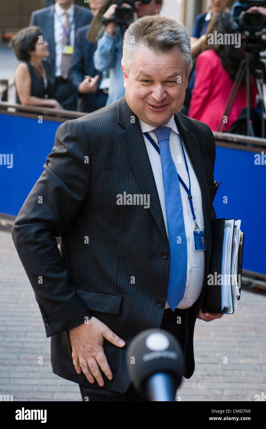 23. Juli 2012 Brüssel, Bxl, Belgien Michael Link Minister des