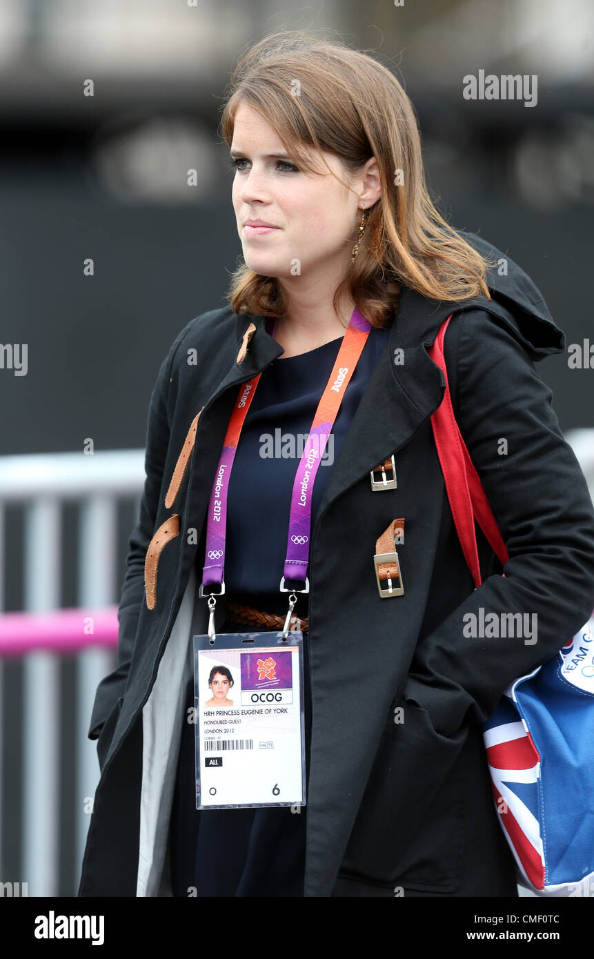 Prinzessin EUGENIE GREAT BRITAIN GREENWICH PARK LONDON ENGLAND 31. Juli 2012 Stockfoto