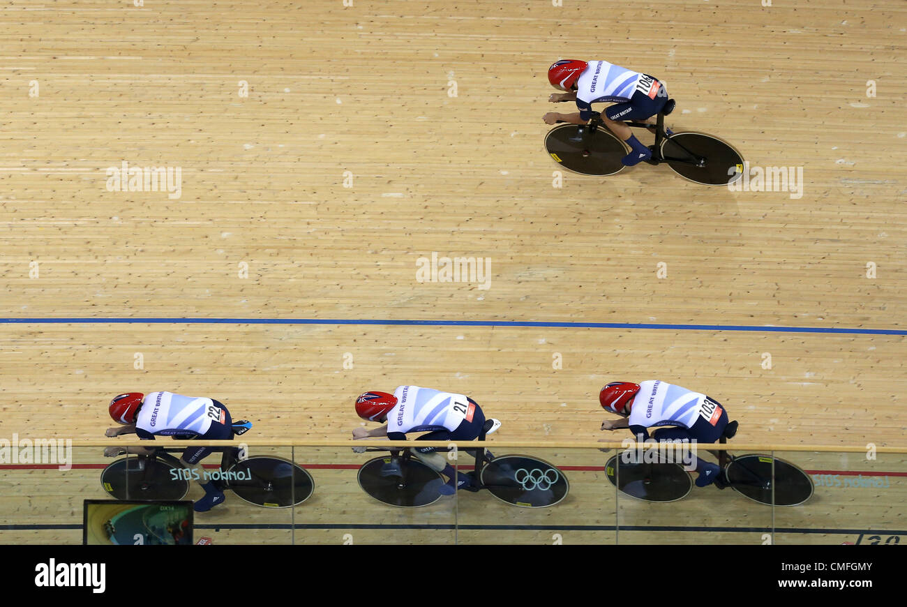 ED CLANCY GERRAINT THOMAS ST GREAT BRITAIN STRATFORD LONDON ENGLAND 2. August 2012 Stockfoto