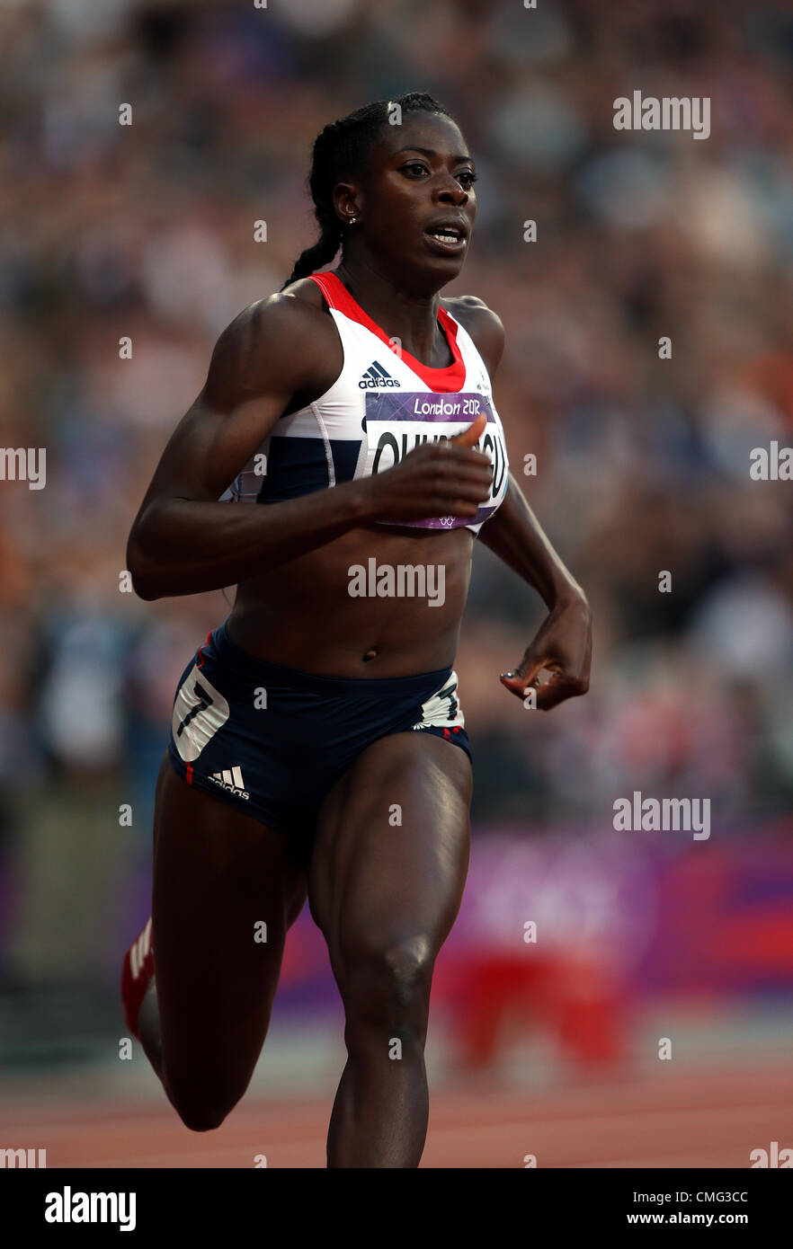 CHRISTINE OHURUOGU Stockfoto