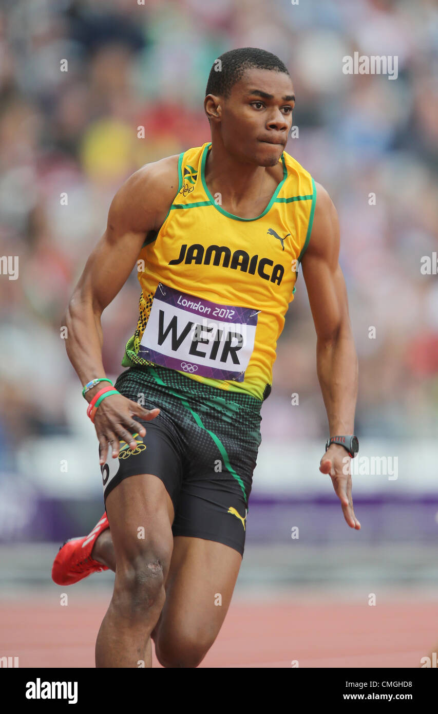 WARREN WEIR 2012 OLYMPISCHE SPIELE Stockfoto