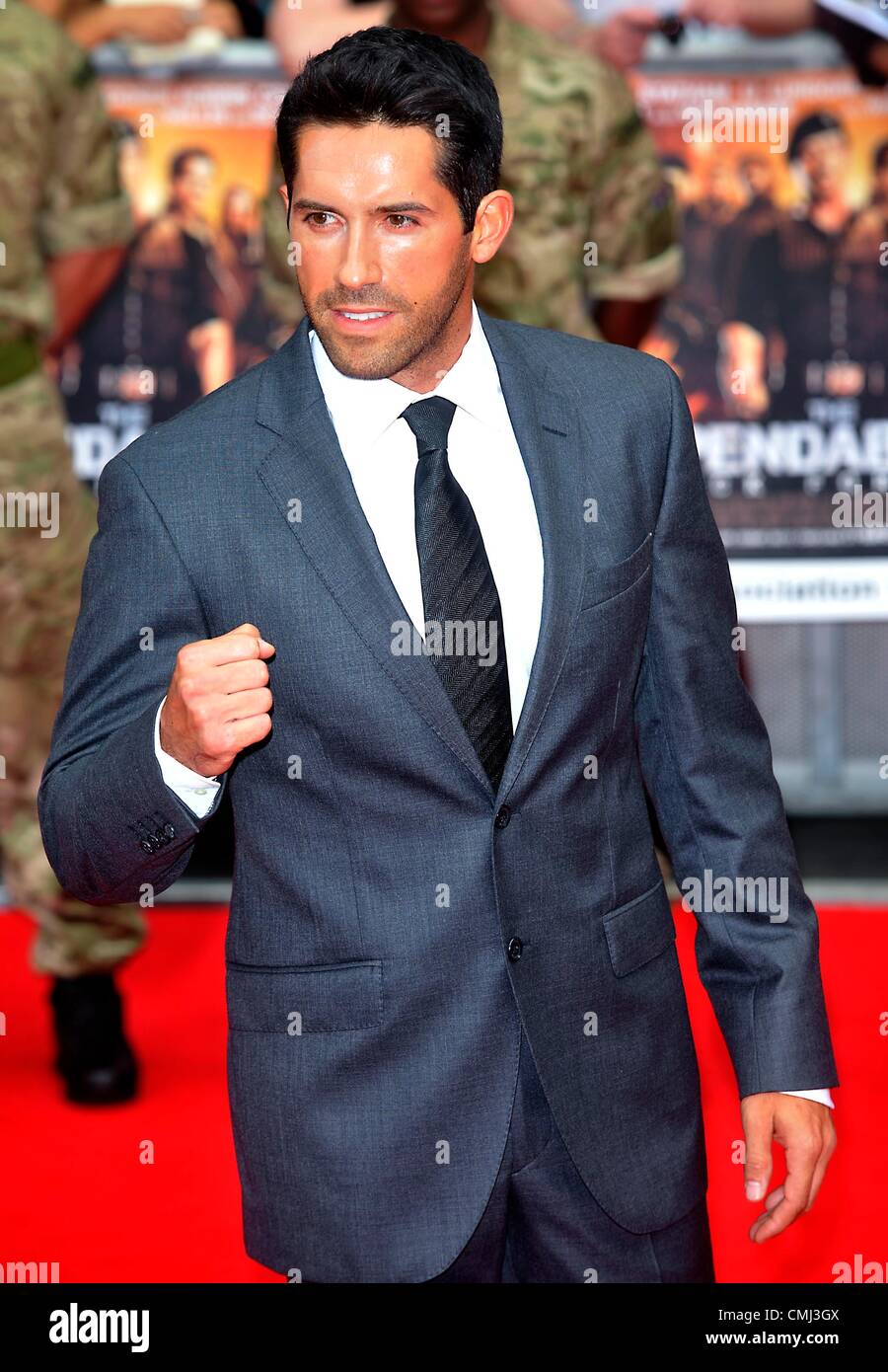 13. August 2012. Scott Adkins bei "The Expendables 2" UK Premiere anlässlich der Empire Leicester Square London, England - 13.08.12 Stockfoto