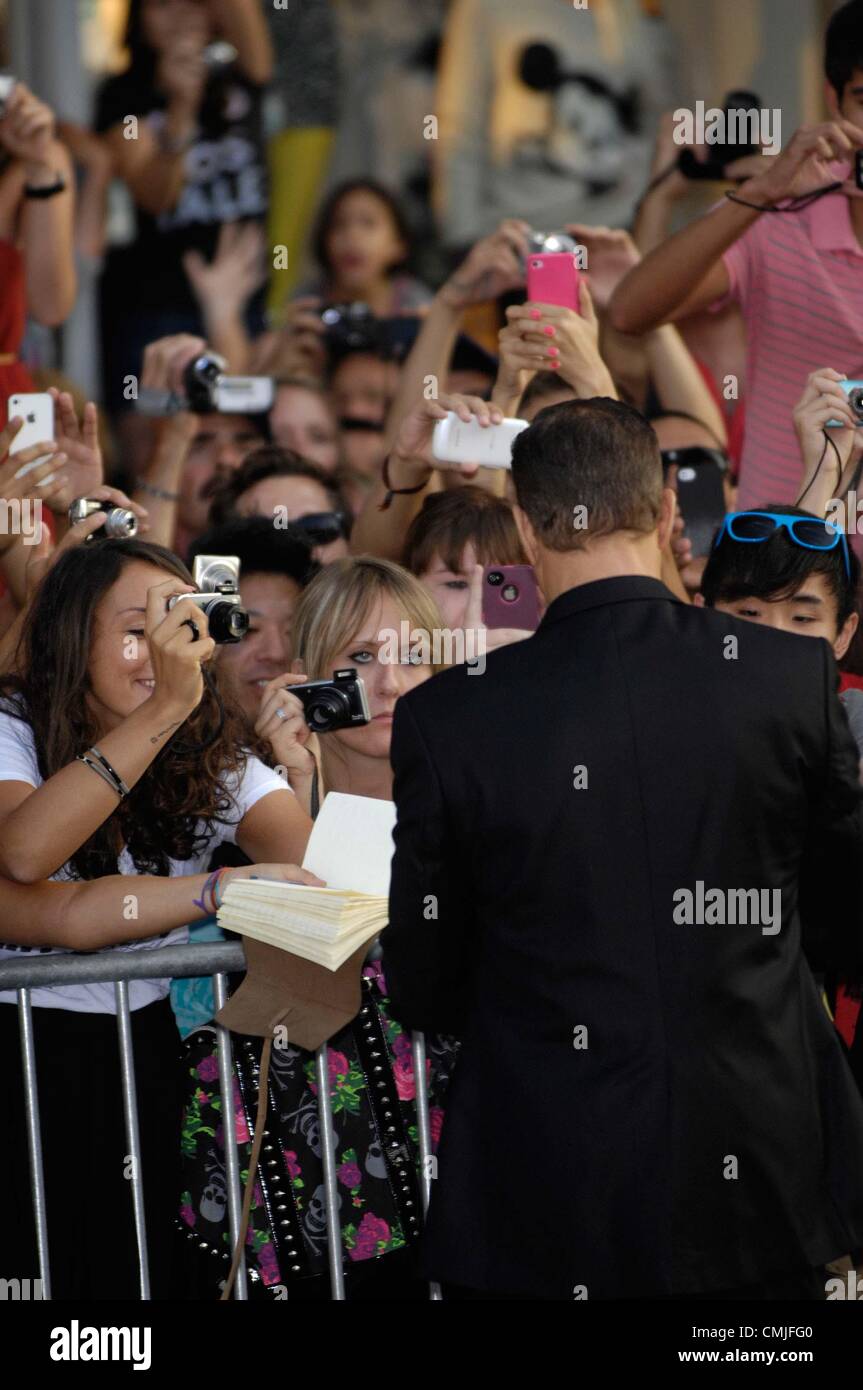 16. August 2012 - Hollywood, Kalifornien, USA - The Los Angeles Premiere von "The Expendables 2'' an der Graumans chinesischen Theatre.in Hollywood California am 15. August 2012 statt. . Jean-Claude Van Damme(Credit Image: © Michael Germana/Globe Photos/ZUMAPRESS.com) Stockfoto