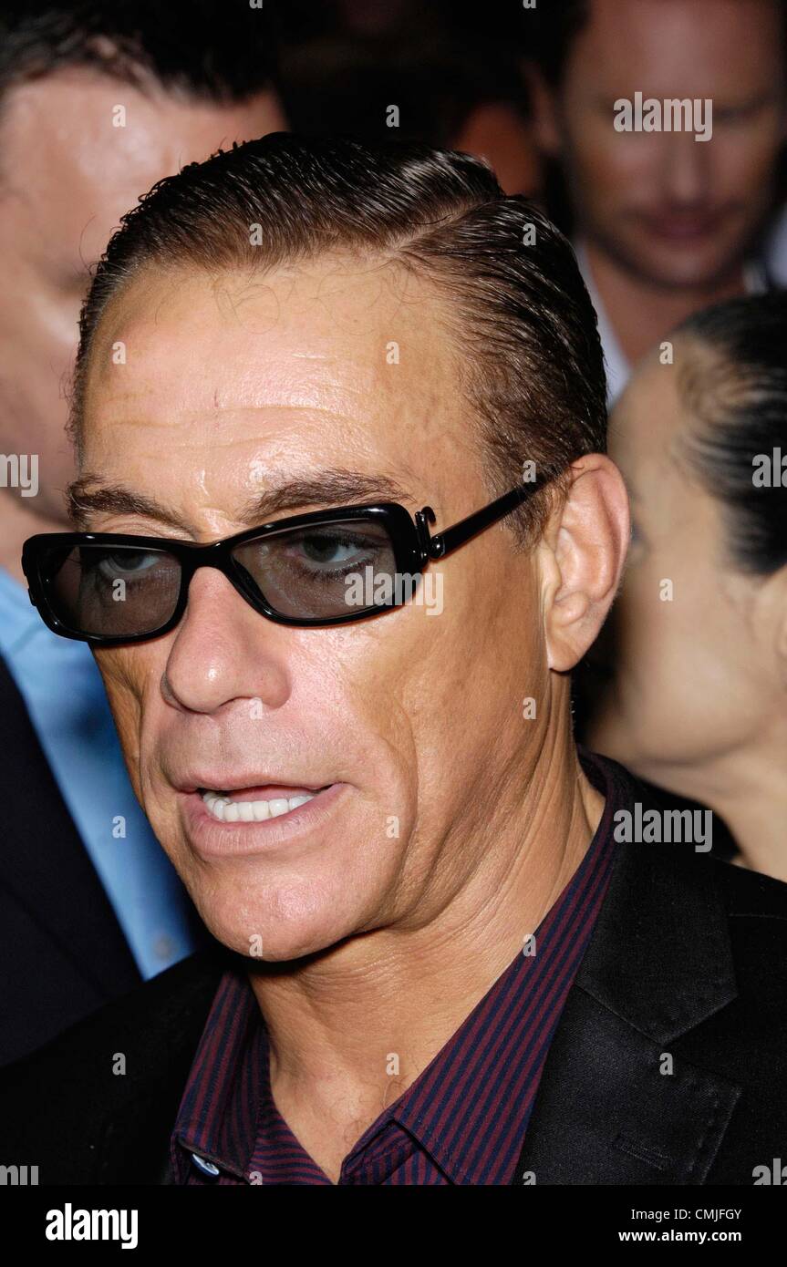 16. August 2012 - Hollywood, Kalifornien, USA - The Los Angeles Premiere von "The Expendables 2'' an der Graumans chinesischen Theatre.in Hollywood California am 15. August 2012 statt. . Jean-Claude Van Damme(Credit Image: © Michael Germana/Globe Photos/ZUMAPRESS.com) Stockfoto