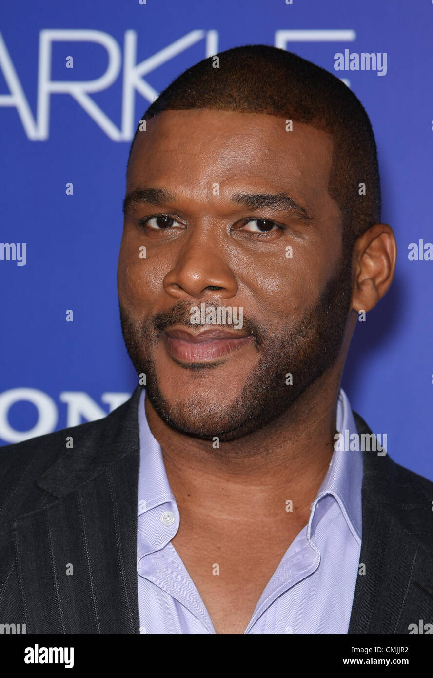 TYLER PERRY FUNKELN. Welt PREMIERE HOLLYWOOD LOS ANGELES Kalifornien USA 16. August 2012 Stockfoto