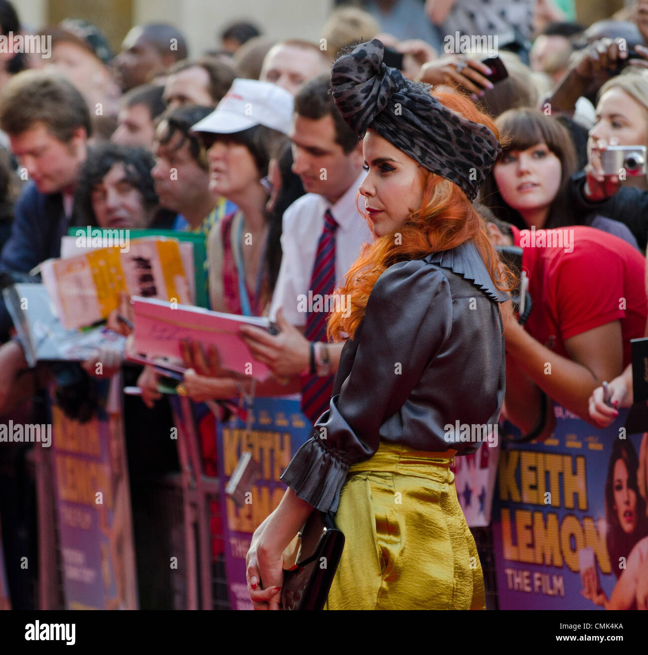 Paloma Faith, Sänger bei Keith Lemon, der Film Film Premiere Leicester Square, London Uk Stockfoto