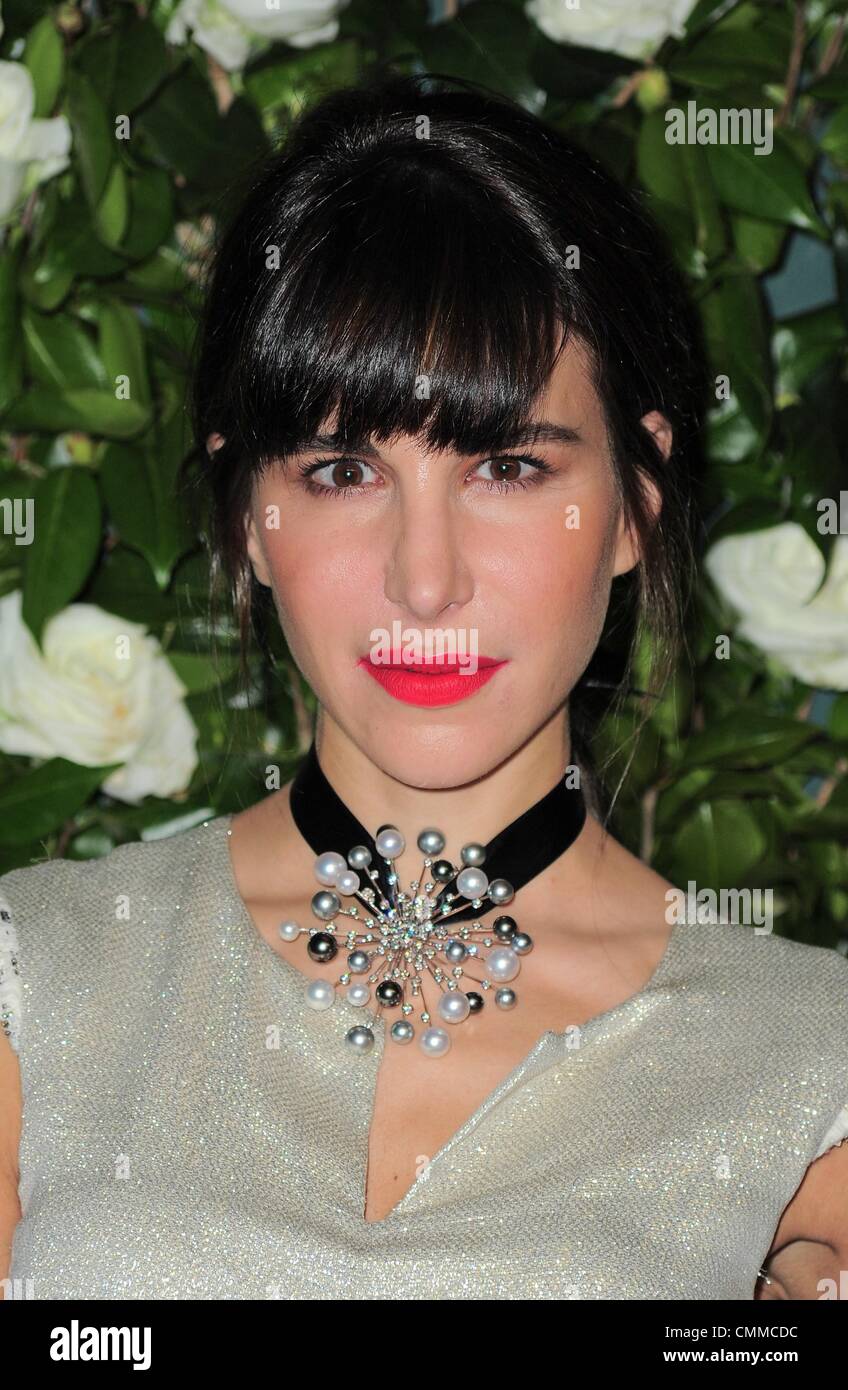 New York, NY, USA. 5. November 2013. Caroline Sieber im Ankunftsbereich für The Museum der modernen Kunstfilm Benefit: A Tribute to Tilda Swinton, MoMA Museum of Modern Art, New York, NY 5. November 2013. Bildnachweis: Gregorio T. Binuya/Everett Collection/Alamy Live-Nachrichten Stockfoto