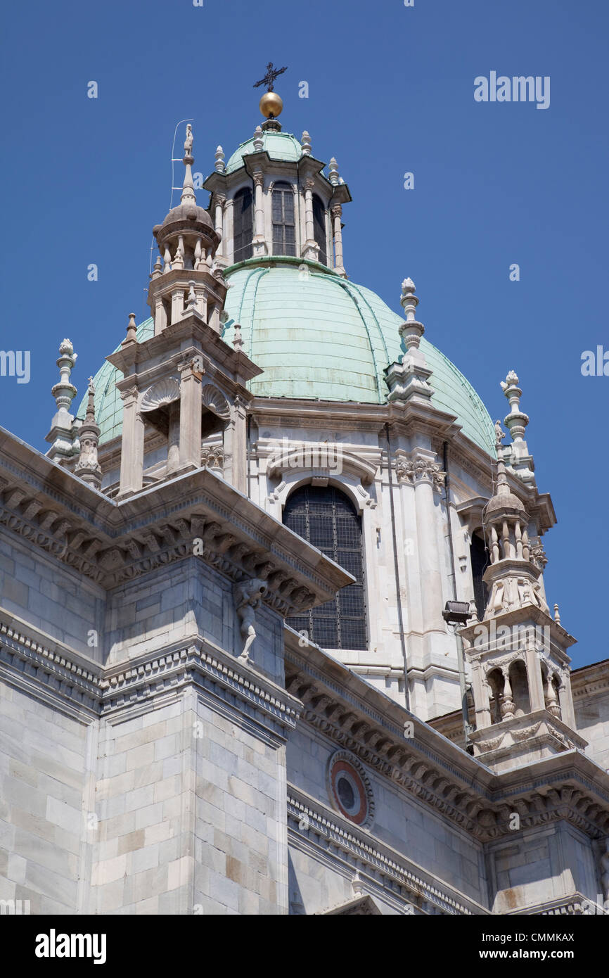 Dom, Piazza del Duomo, Como, Comer See, Lombardei, Italien, Europa Stockfoto