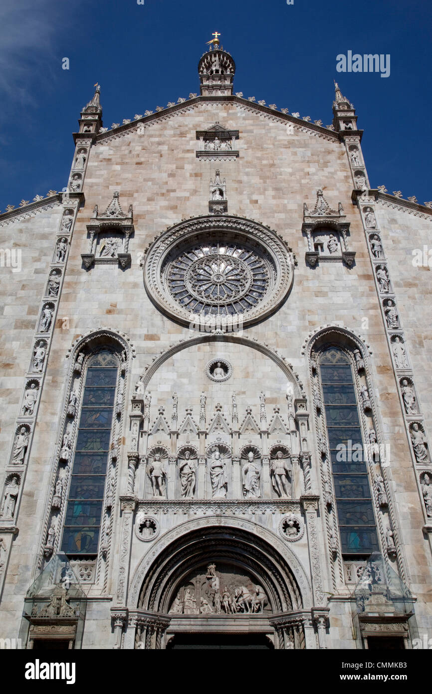 Dom, Piazza del Duomo, Como, Comer See, Lombardei, Italien, Europa Stockfoto