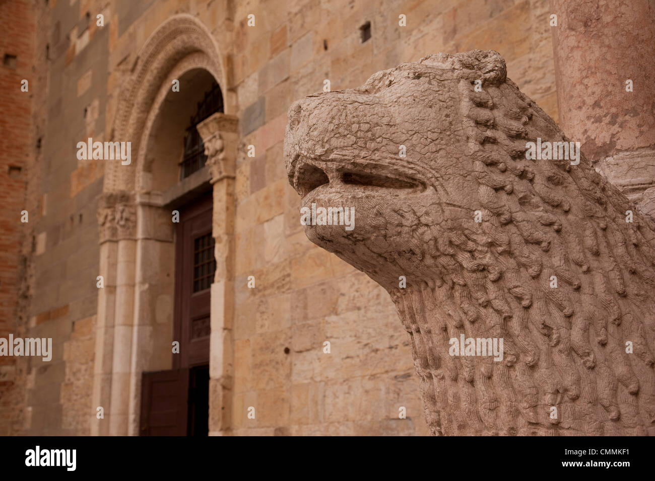 Detail, Duomo (Kathedrale), Parma, Emilia Romagna, Italien, Europa Stockfoto