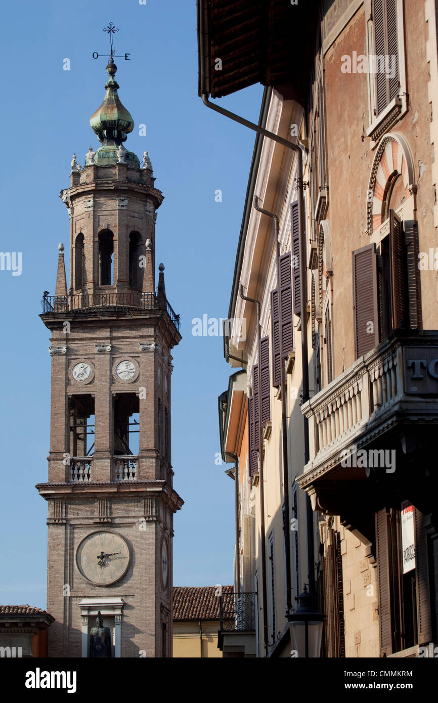 Kirche Glockenturm, Parma, Emilia Romagna, Italien, Europa Stockfoto