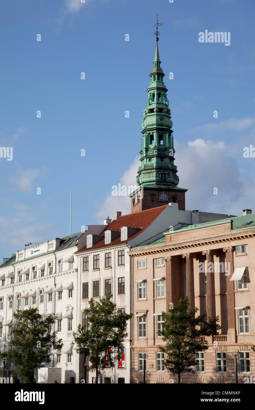 Nikolaj-Kirche, Kopenhagen, Dänemark, Skandinavien, Europa Stockfoto