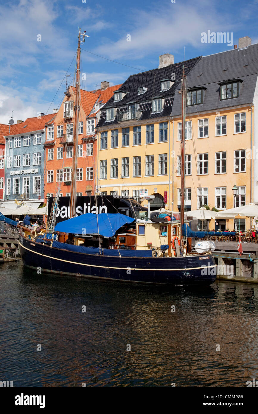 Nyhavn, Kopenhagen, Dänemark, Skandinavien, Europa Stockfoto