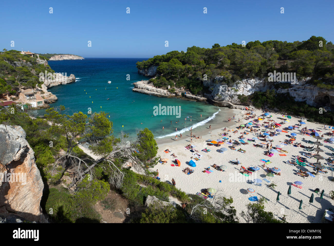 Cala Llombards, Mallorca (Mallorca), Balearen, Spanien, Mittelmeer, Europa Stockfoto