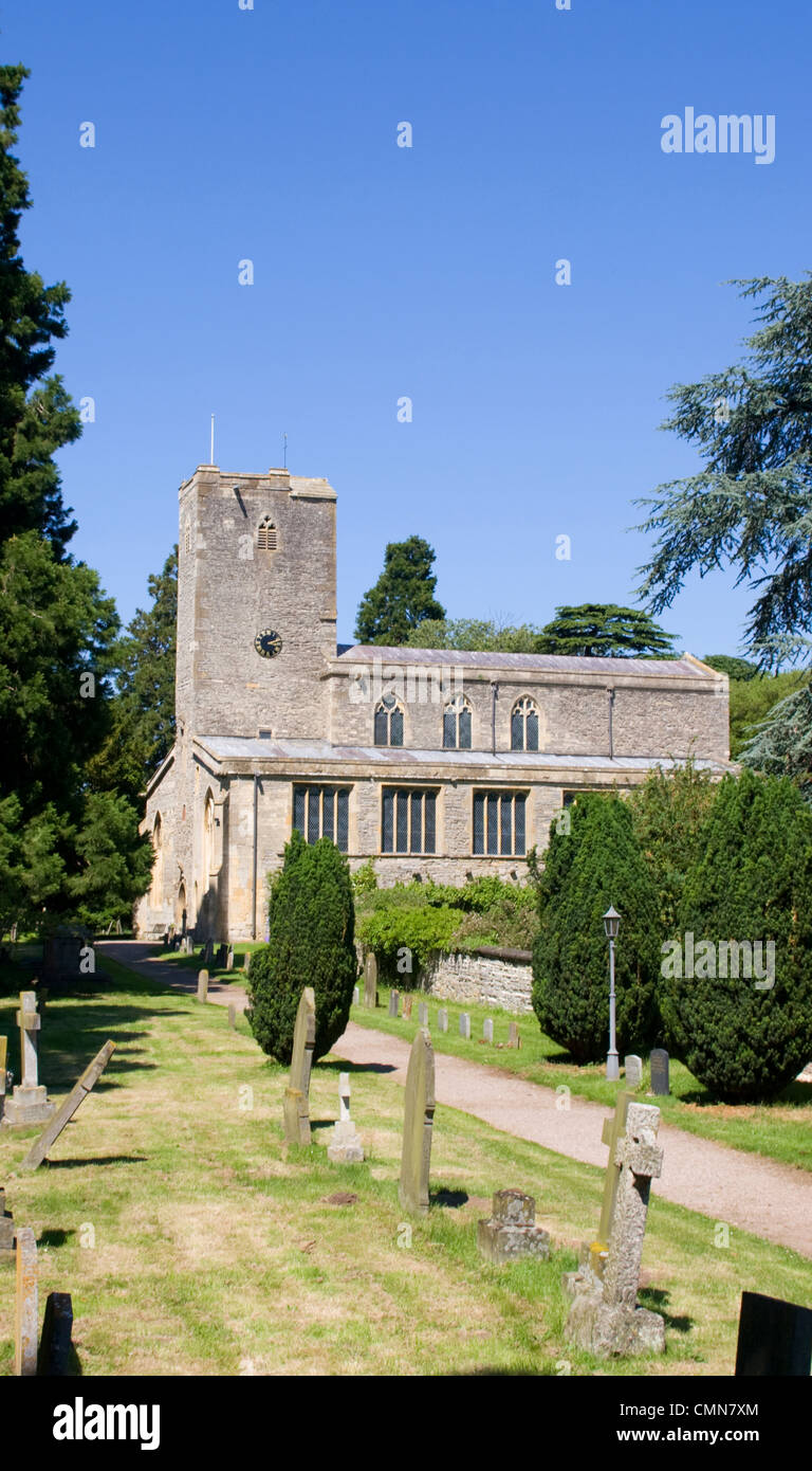 Kirche St. Maria Priory Deerhurst Gloucestershire England; UK Stockfoto