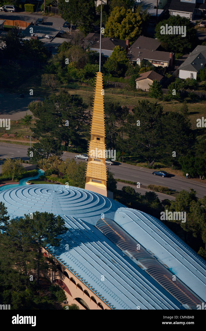 Luftaufnahme Marin County Civic Center, San Rafael, Kalifornien Stockfoto