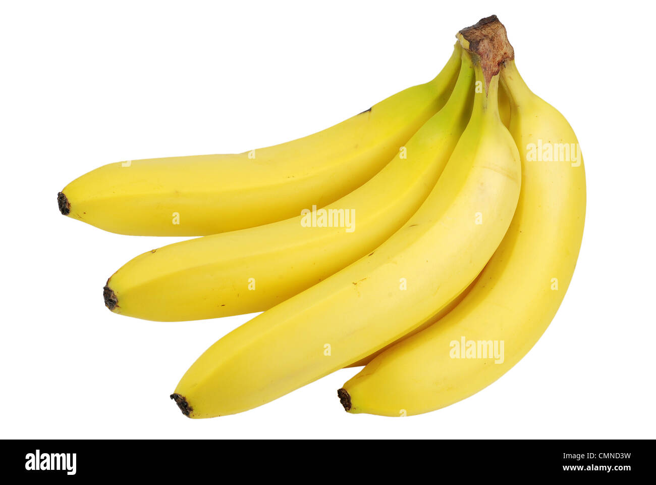 Isolierte Banane Stockfoto