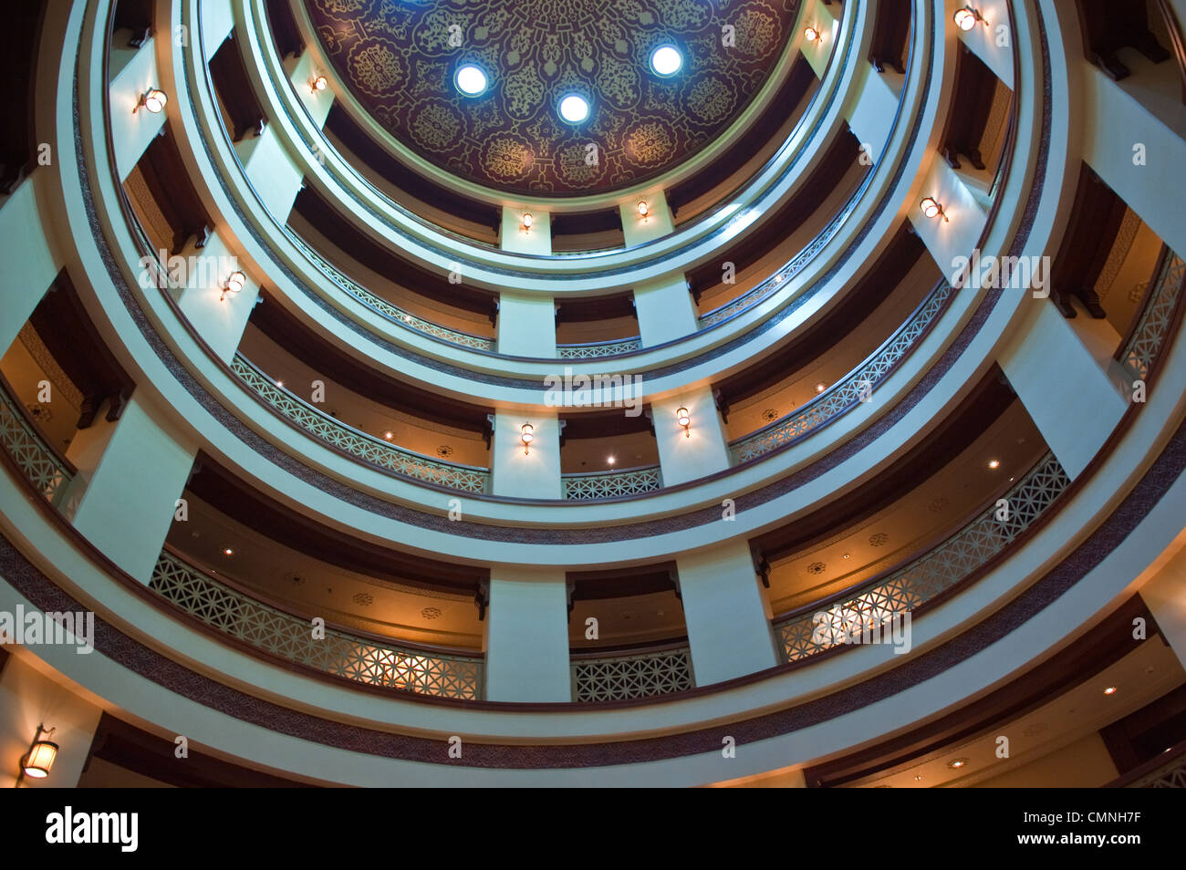 Asien Saudi-Arabien Jeddah Hotel Rosewood Corniche Interieur Stockfoto