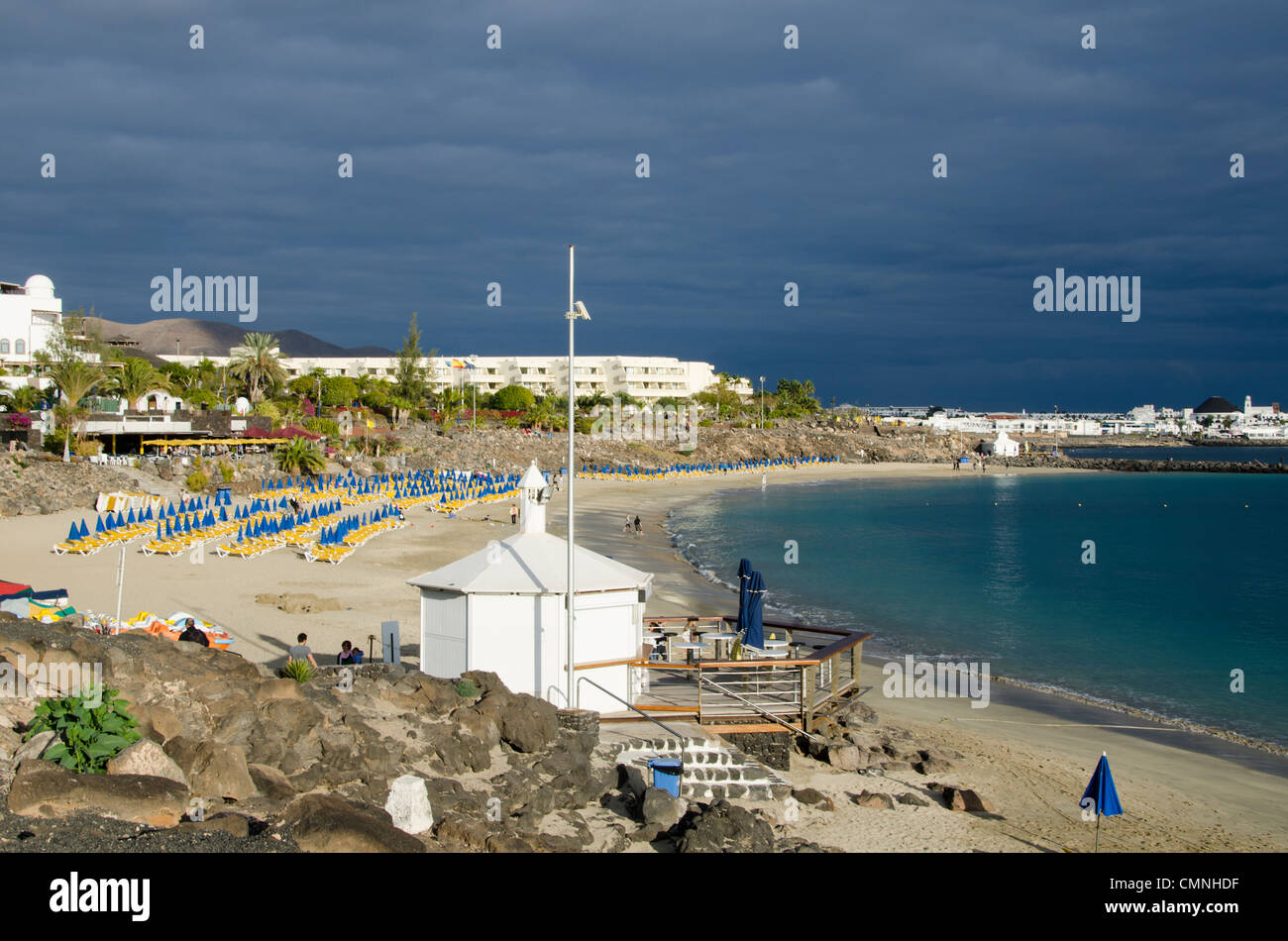 Playa Dorada - Lanzarote, Kanarische Inseln Stockfoto