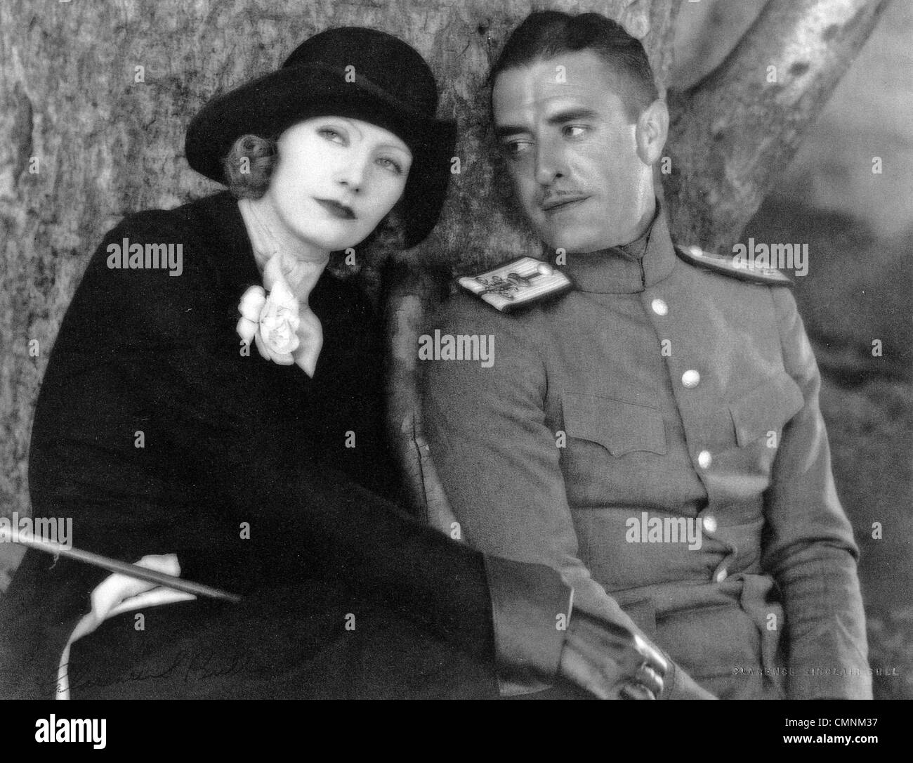 Liebe 1927 MGM Stummfilm mit Greta Garbo und John Gilbert Stockfoto